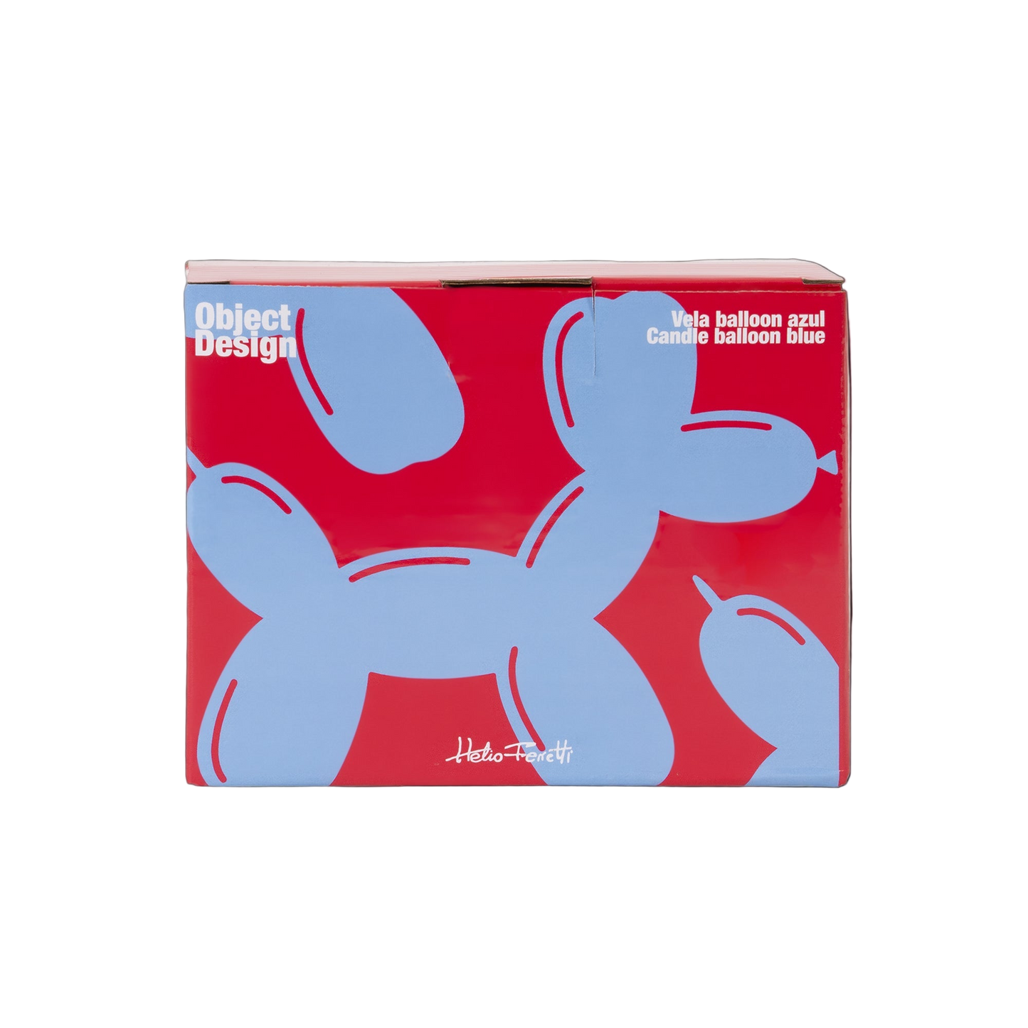 Vela Balloon Dog Azul