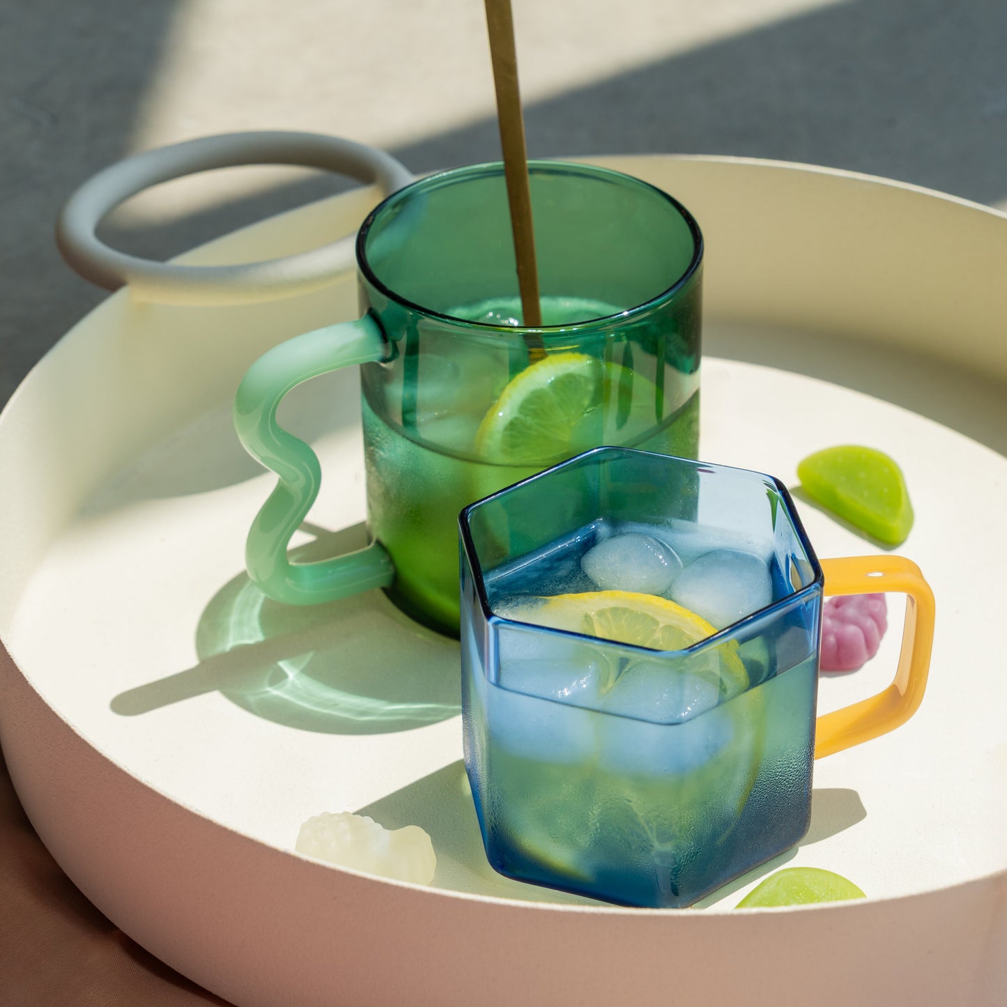 Taza de cristal Jade