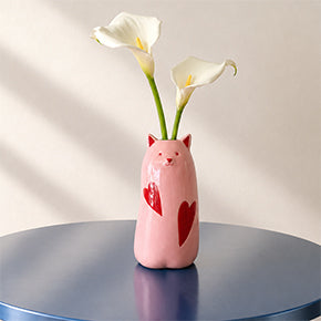 Florero Gato Love