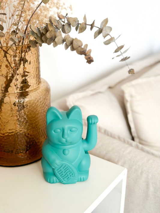 Lucky Cat Turquesa