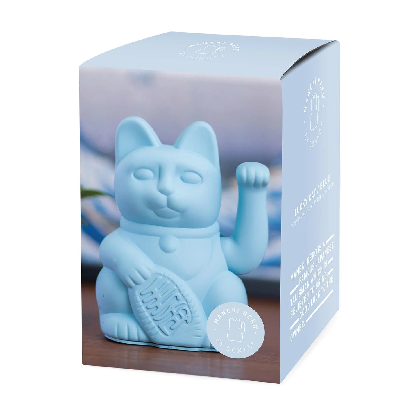 Lucky Cat Azul Claro