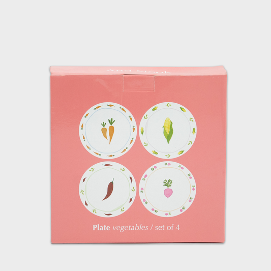 Platos Verduras - Set de 4
