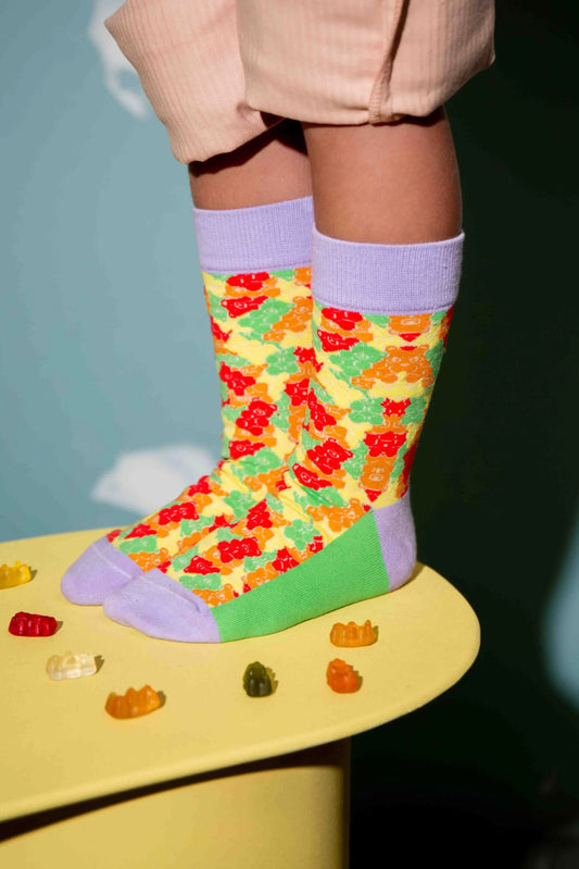 Calcetines niños Jelly Bear - Packaging 3D