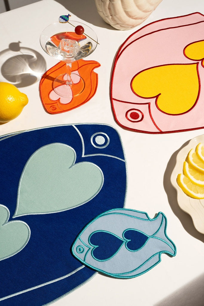 Posavasos Fish Splash (Set de 4)