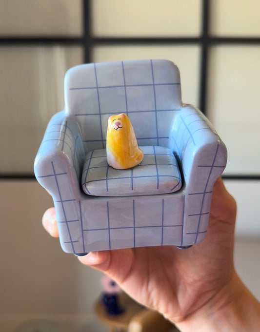 Joyero El Sofa Azul Del Gato