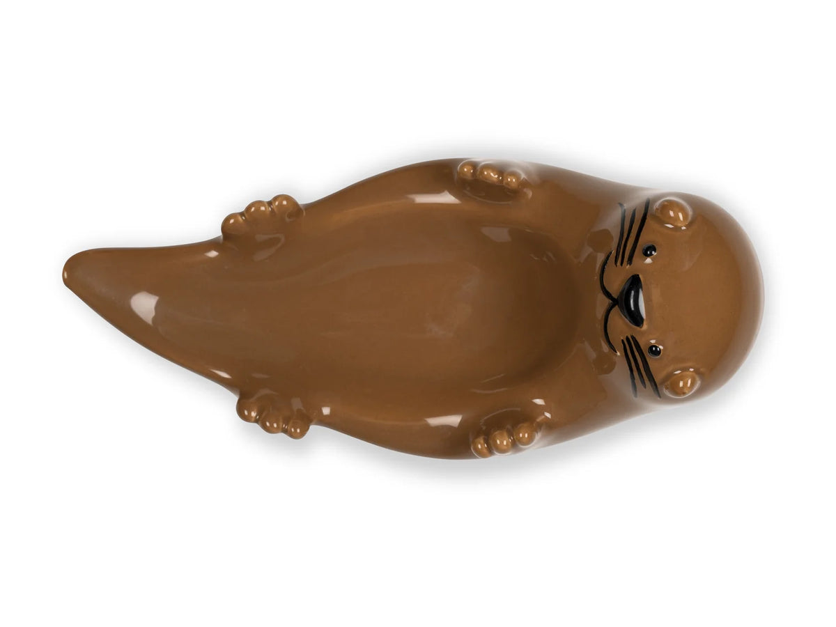 Bandeja de cerámica Cachorro Nutria