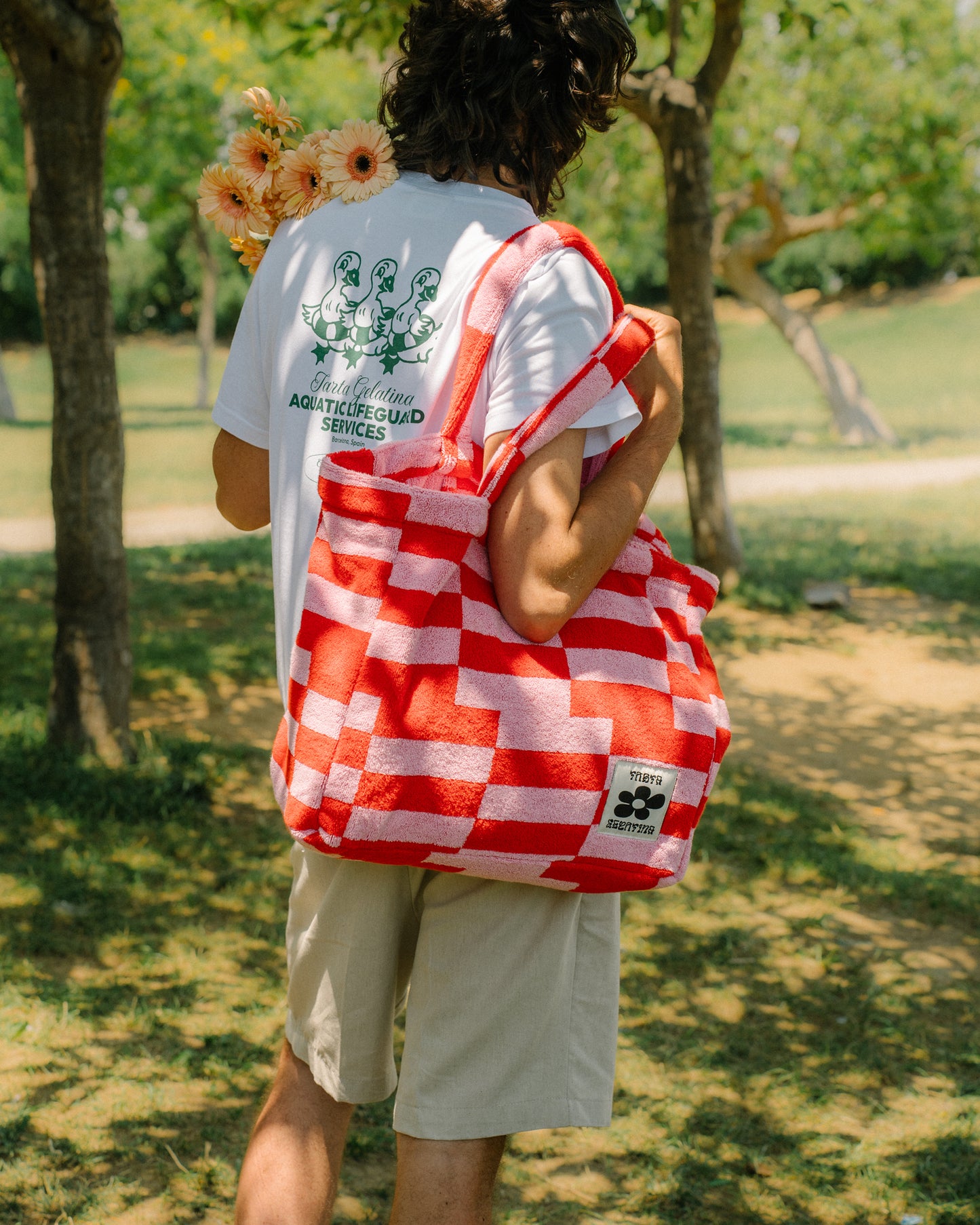 Bolso de toalla Poppy