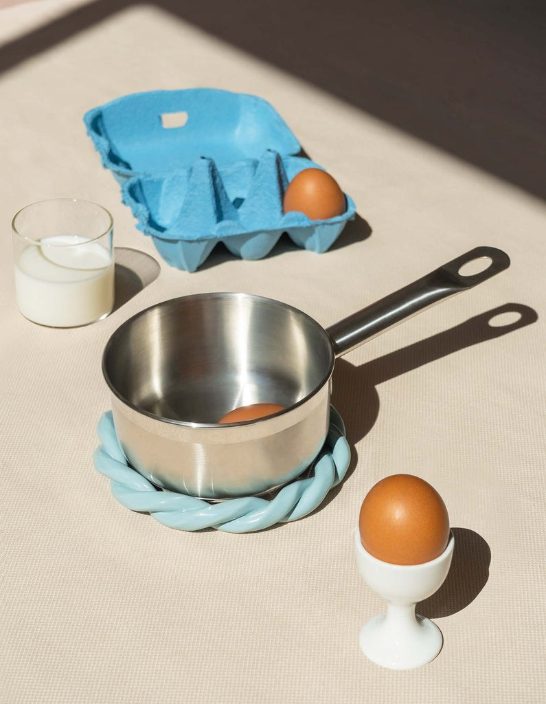 Salvamanteles Sicilia - Azul Claro