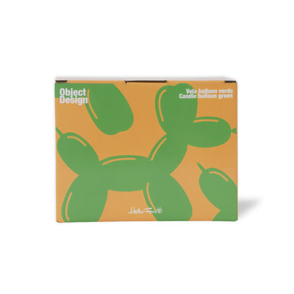 Vela Balloon Dog Verde