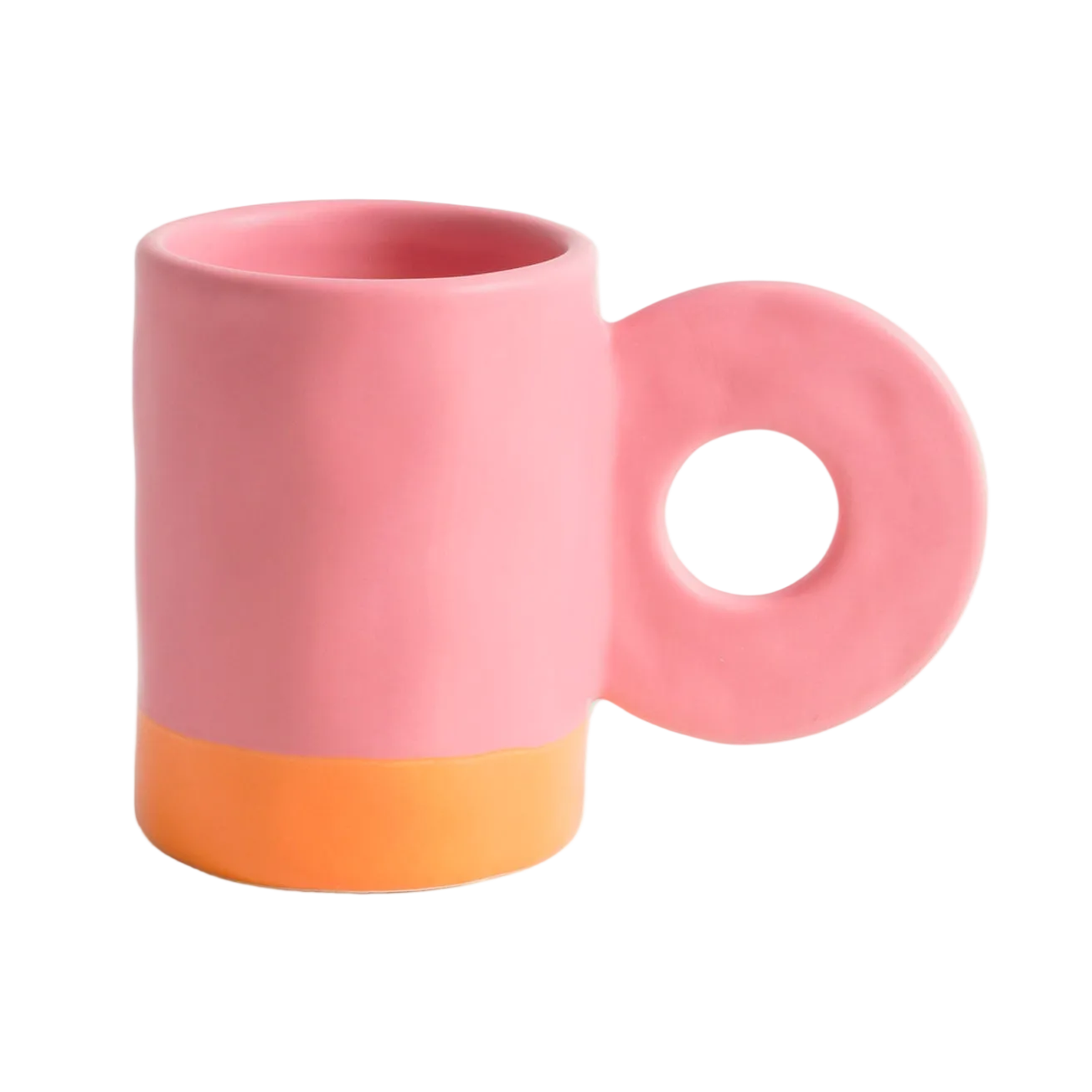 Taza de cerámica Rosa