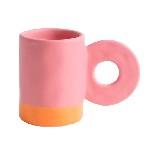 Taza de cerámica Rosa