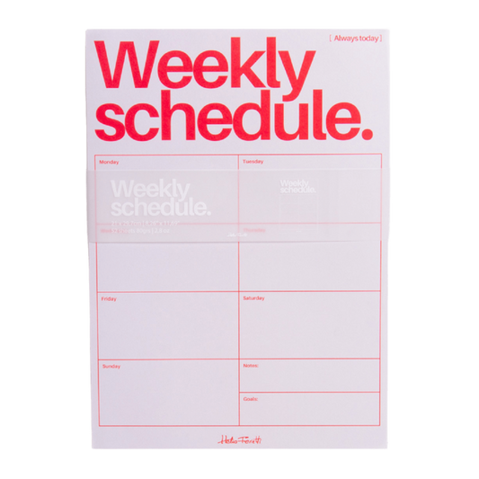 Organizador Semanal Gris