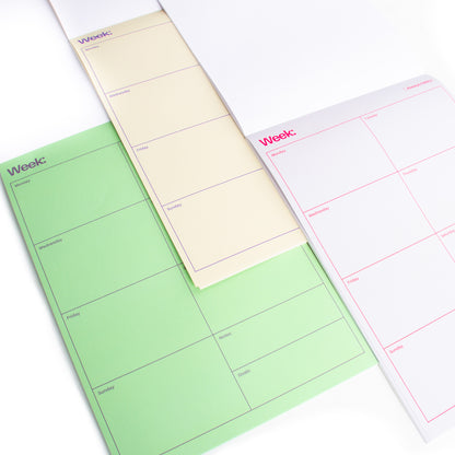 Organizador Semanal Gris