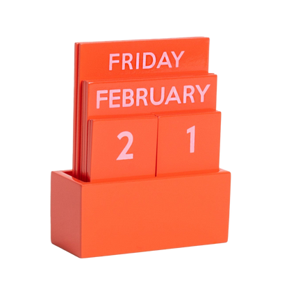 Calendario Naranja