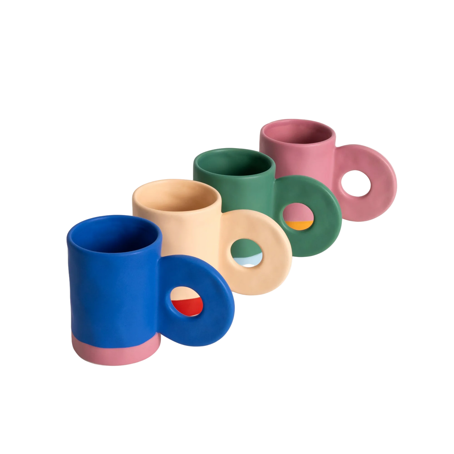 Taza de cerámica Verde