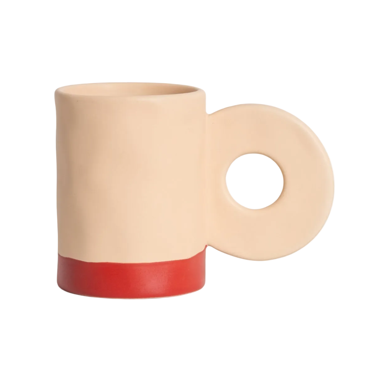 Taza de cerámica Beige