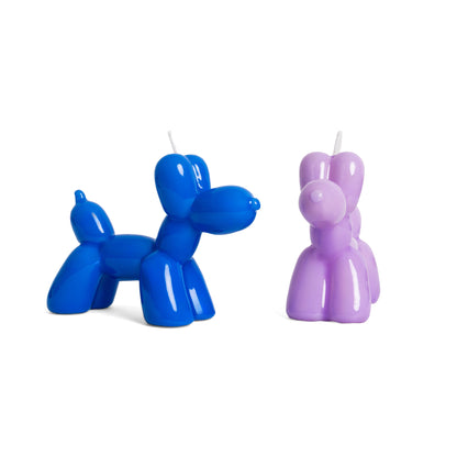 Vela Balloon Dog Violeta