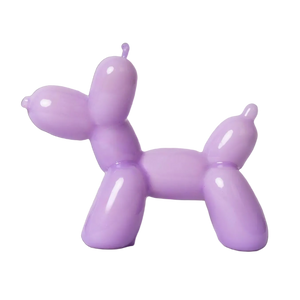 Vela Balloon Dog Violeta