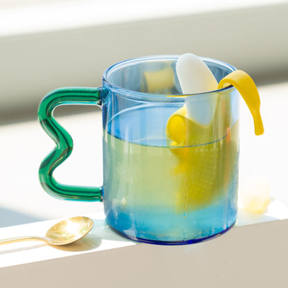 Taza de cristal Zafiro