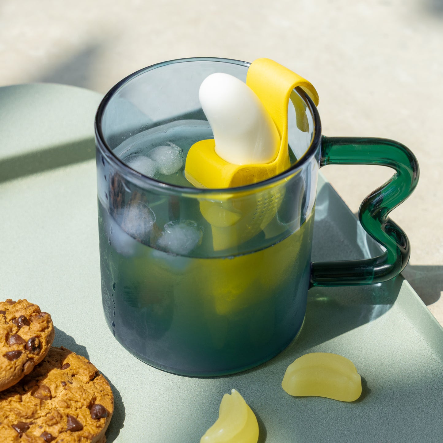 Taza de cristal Zafiro