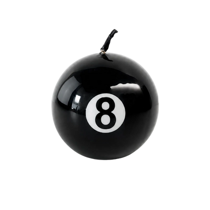 Vela Bola 8 de Billar