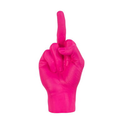 The Finger Sculpture Pink