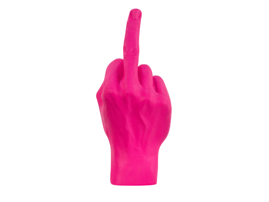 The Finger Sculpture Pink