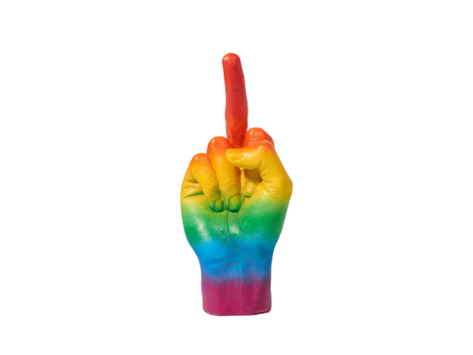 The Finger Sculpture Rainbow