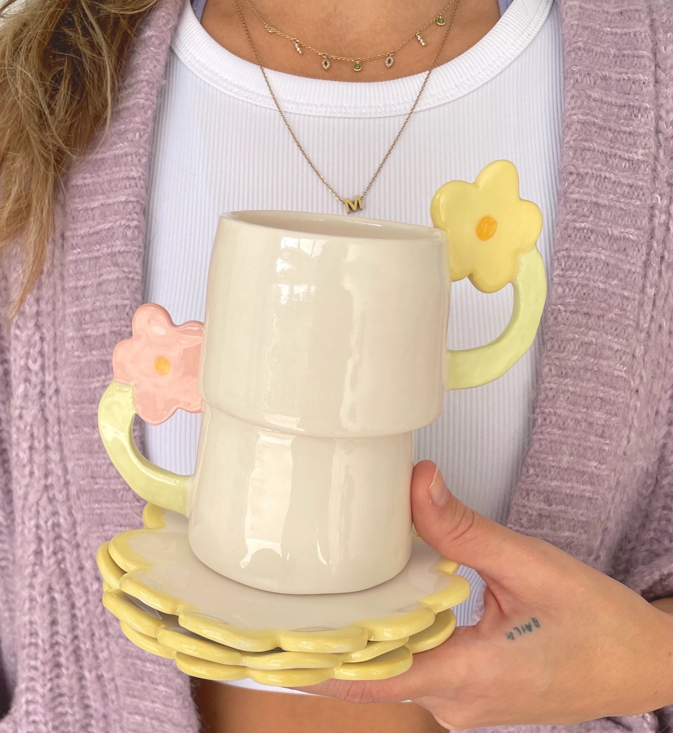 Taza Blossom (2 colores)