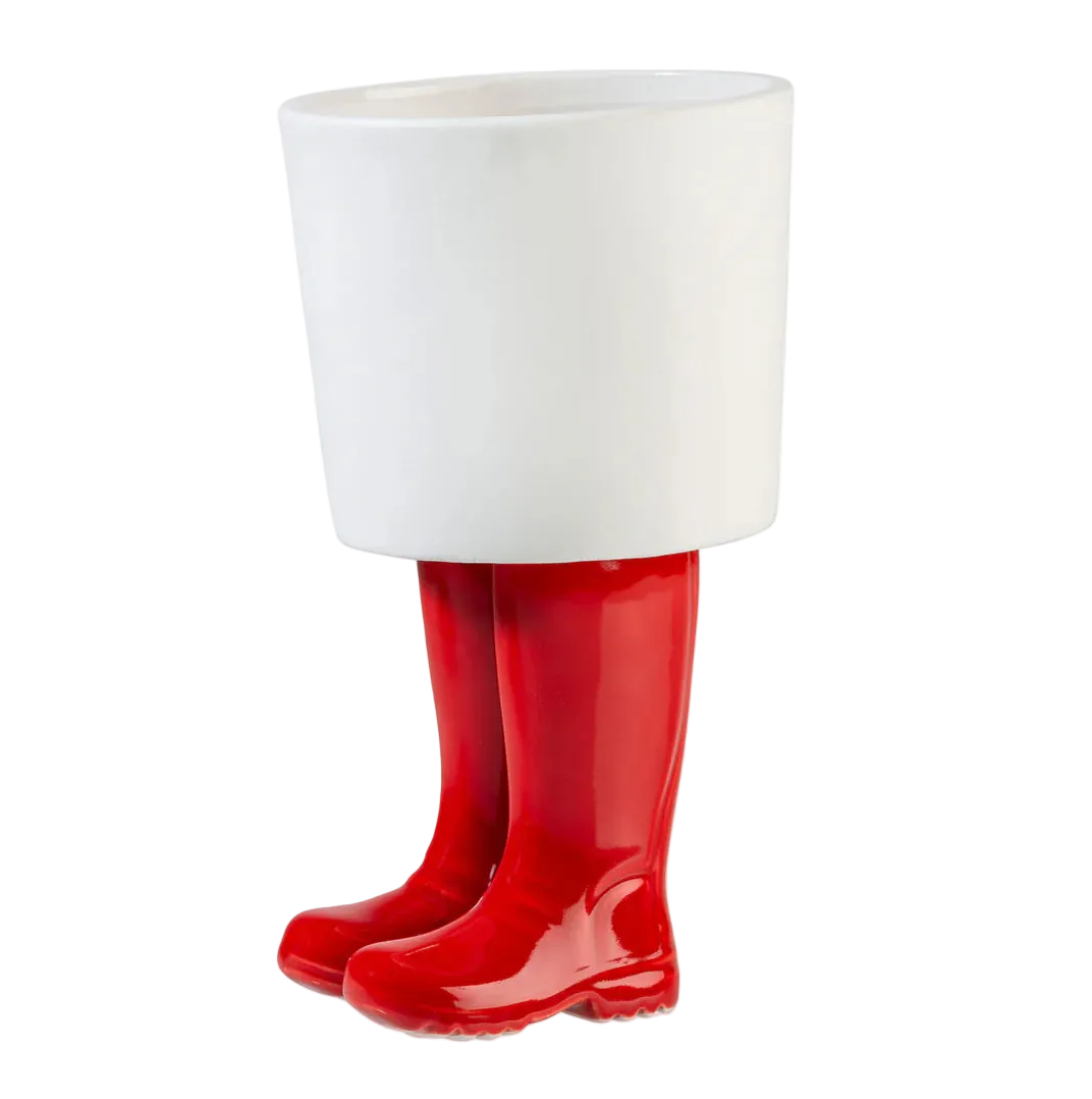 Macetero Botas de lluvia