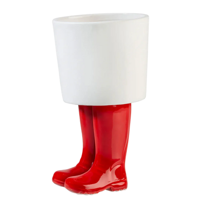 Macetero Botas de lluvia