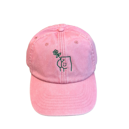 Gorra "Tener una flor en el culo" - Rosa