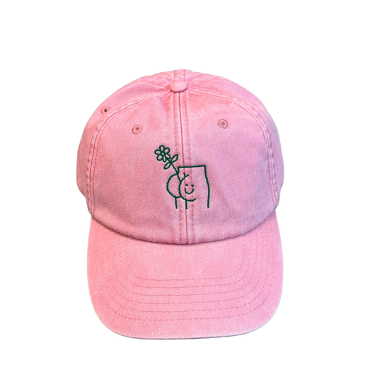 Gorra "Tener una flor en el culo" - Rosa