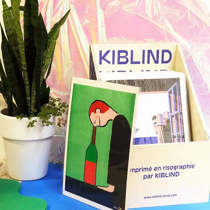 Lámina Jean Jullien - Botella