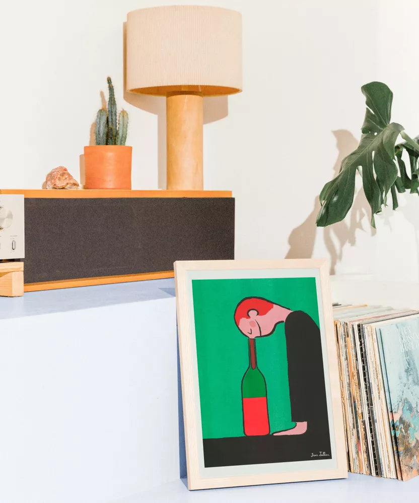 Lámina Jean Jullien - Botella