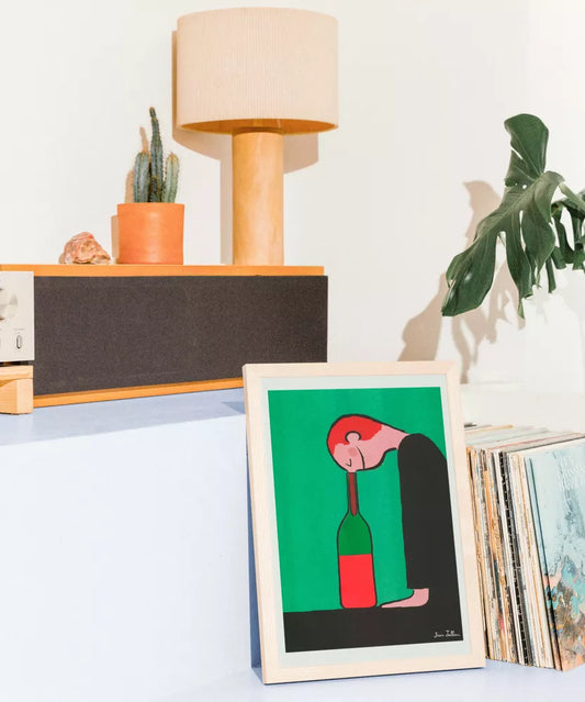Lámina Jean Jullien - Botella