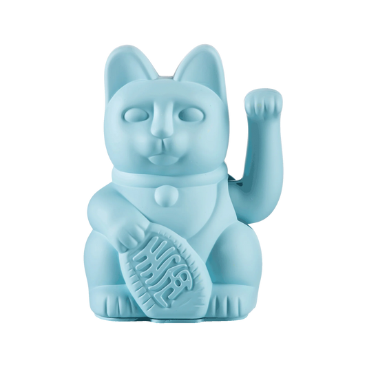 Lucky Cat Azul Claro