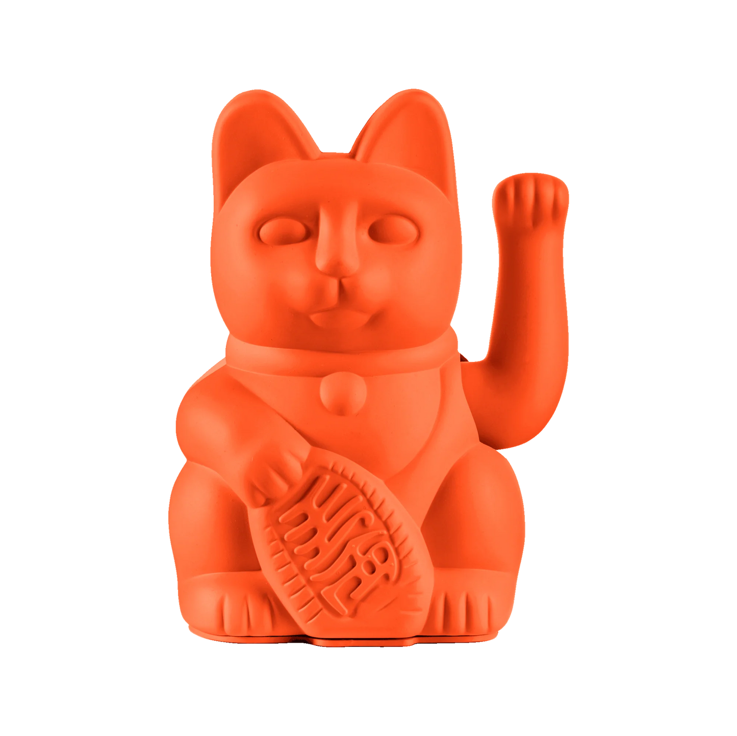 Lucky Cat Naranja Neón