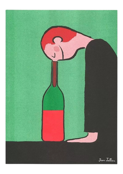 Lámina Jean Jullien - Botella
