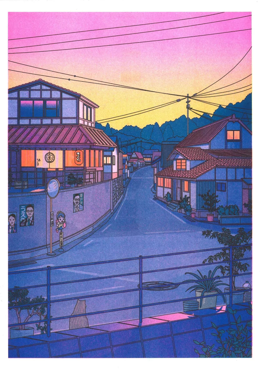 Lámina Liam Cobb – En ninguna parte de Japón
