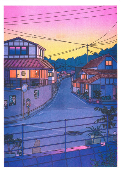 Lámina Liam Cobb – En ninguna parte de Japón