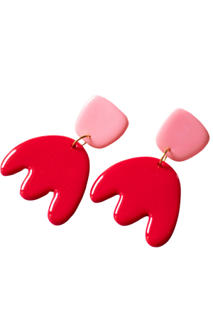 Pendientes Amapolas