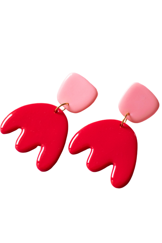 Pendientes Amapolas