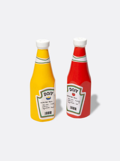 Salero y pimentero Ketchup & Mostaza