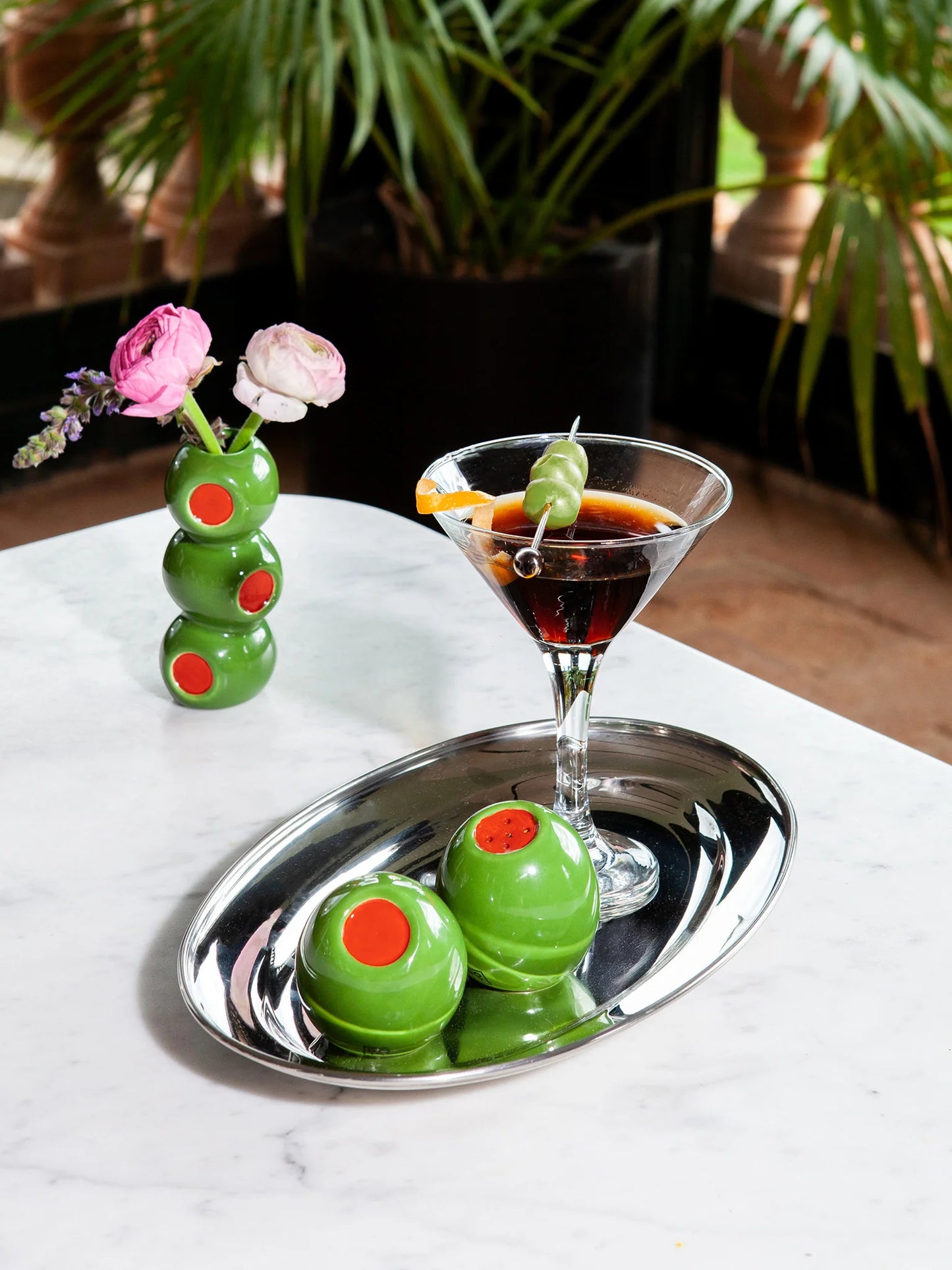 Salero y pimentero Olivia