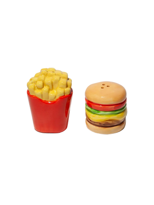 Salero y pimentero Hamburguesa & Patatas Fritas