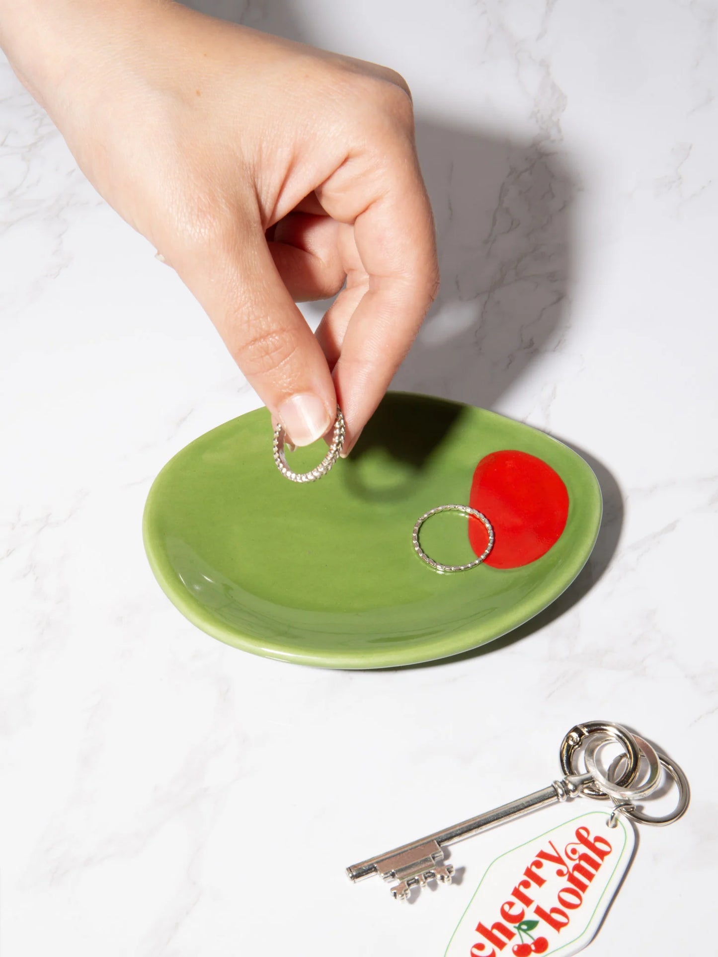 Bandeja de cerámica Olivia