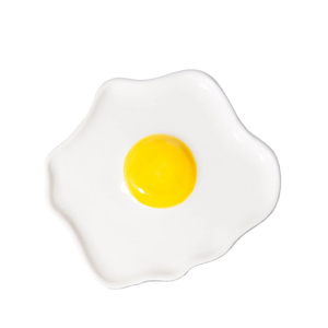 Bandeja de cerámica huevo frito
