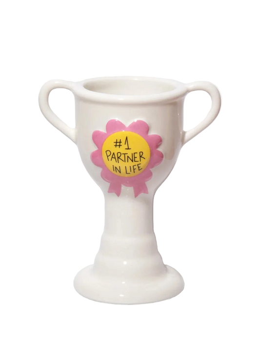 Jarrón Trofeo de cerámica Partner in Life