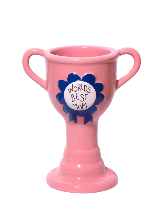 Jarrón Trofeo de cerámica Mejor Madre Del Mundo